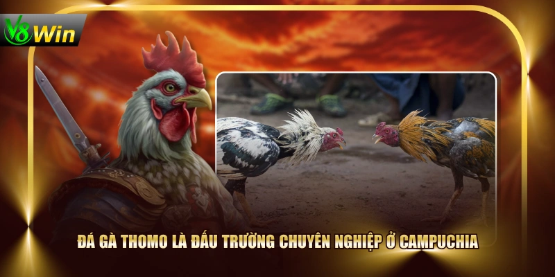 Đá gà Thomo là đấu trường chuyên nghiệp ở Campuchia