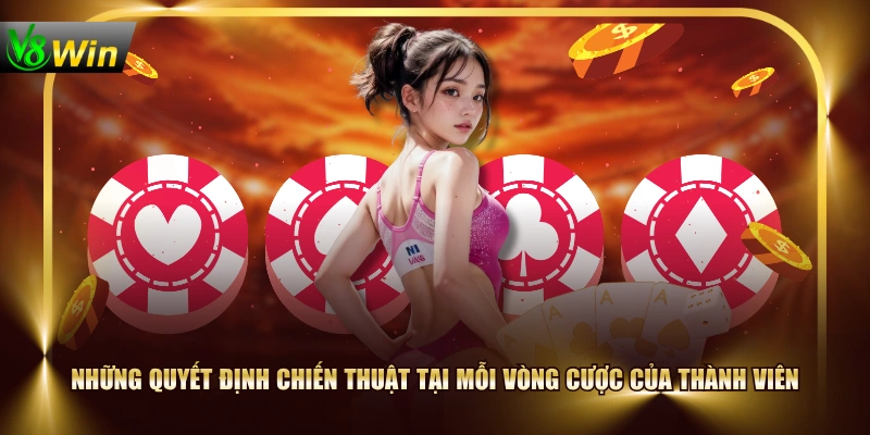 Những quyết định chiến thuật tại mỗi vòng cược của thành viên
