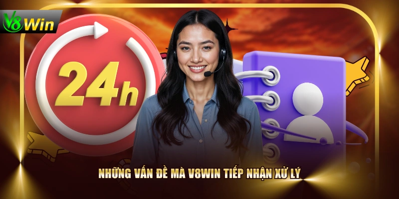 Những vấn đề mà V8WIN tiếp nhận xử lý