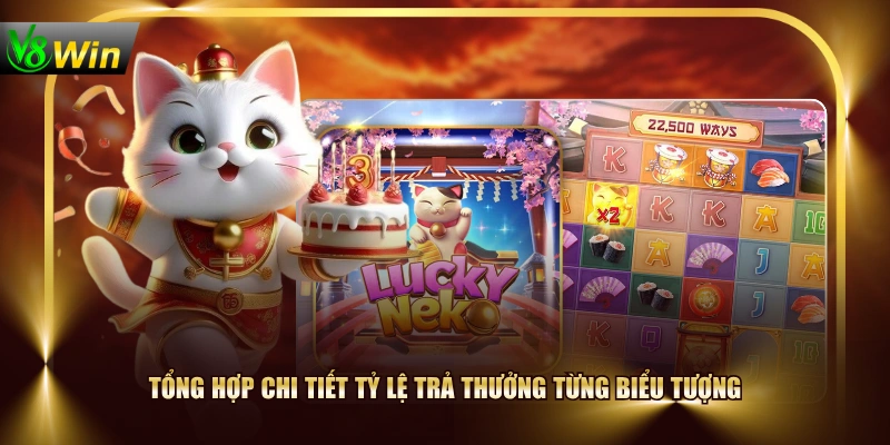 Tổng hợp chi tiết tỷ lệ trả thưởng từng biểu tượng