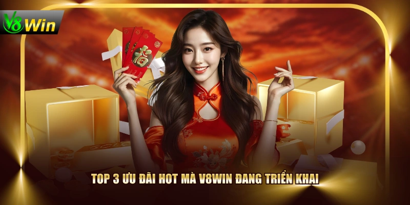 Top 3 ưu đãi hot mà V8WIN đang triển khai